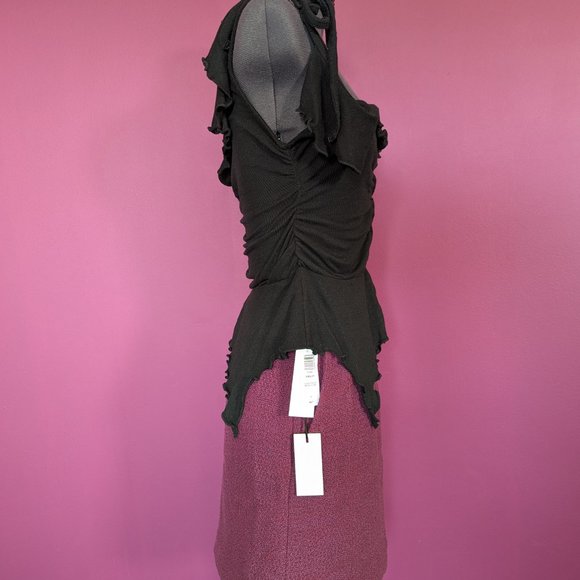 Aritzia Babaton Kinsley Mini Skirt in Elixir Purple size 4 - Picture 6 of 13